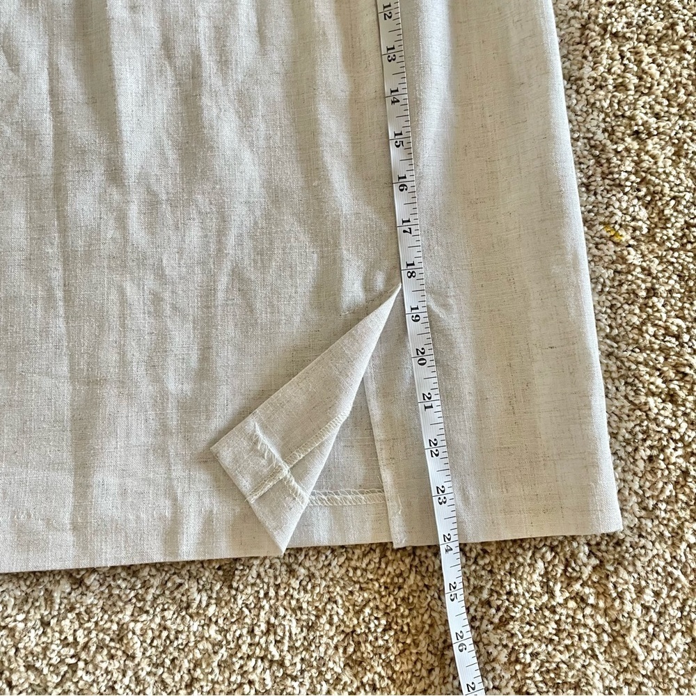 Vintage Jaclyn Smith Pencil Skirt Womens 10 29” Waist Long Career Lightweight - Picture 14 of 16